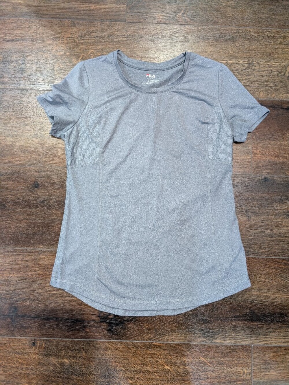 Fila Gray Short Sleeve Active Tee